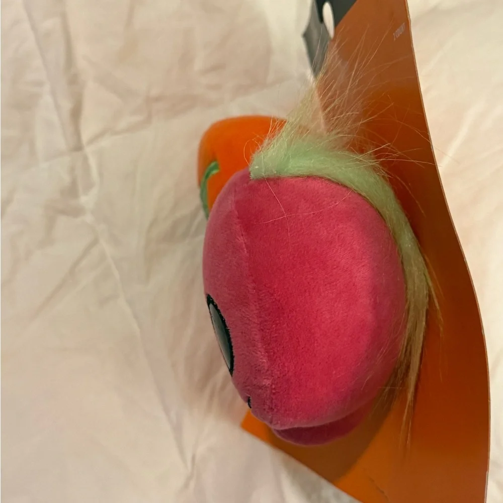 EEK! Squeaky Dog Toys - Orange and Pink Skull Set